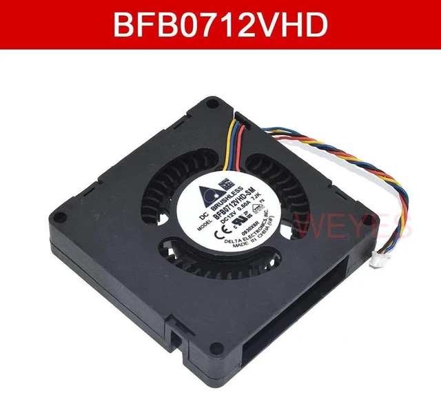 Main image of BFB0712VHD 7015 Centrifugal Blower Cooling Fan 70x70x15mm 7CM, DC12V 0.5A 4-Wire PWM Turbine Cooler Fan, Small Turbo Blower for Electronic Equipment Heat Dissipation Replacement Fan
