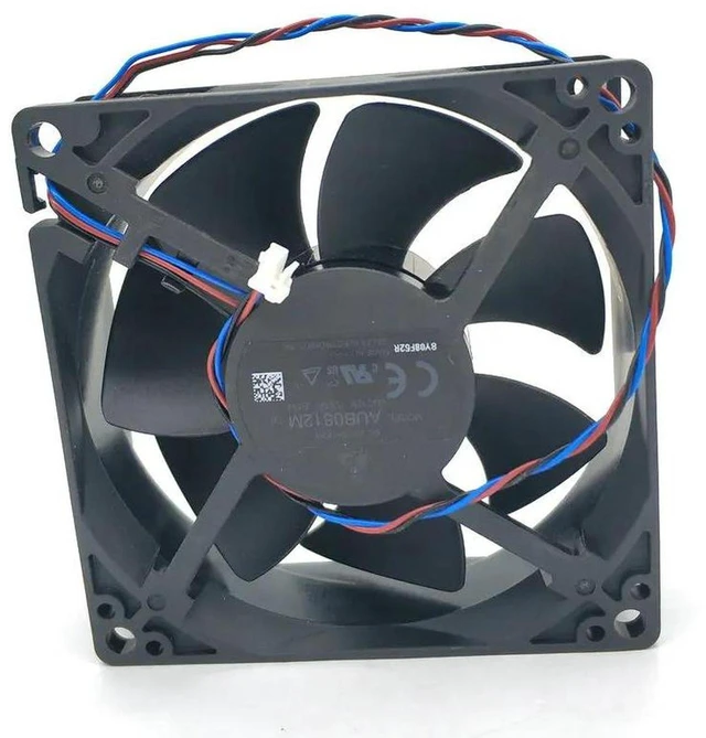 Main image of AUB0812M 8025 Axial Cooling Fan 80x80x25mm 8cm DC12V 0.17A, Fan with Project Sleep Mode Function, Ball Bearing Replacement Fan for Projector and Small Electronic Equipment Heat Dissipation