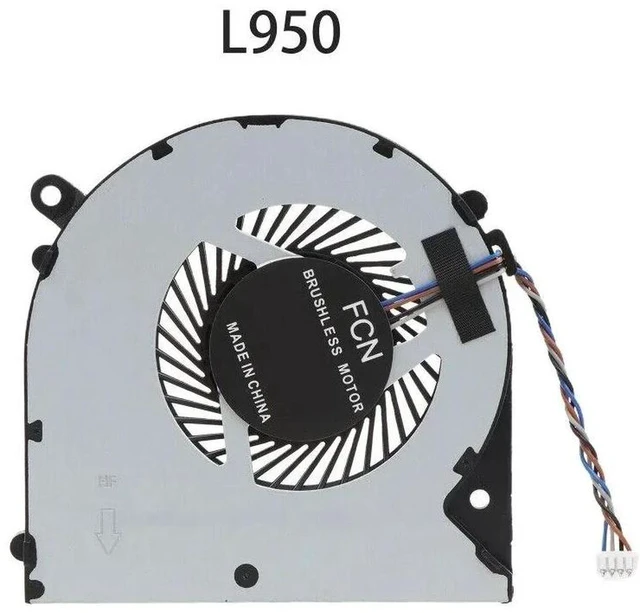 Alt view image 2 of 2 - Laptop CPU Cooling Fan DC5V 0.5A 4-Pin PWM Notebook Cooler Replacement for Toshiba Satellite L950, L950D, L955D, S950, S955, S955D Series Laptop Repair Parts