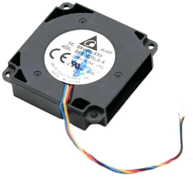 Alt view image 2 of 2 - BFB0405LA-A BFB0405LA 4010 Turbo Blower Fan, 40x40x10mm 4cm Mini Centrifugal Cooling Fan, DC 5V 0.09A Brushless Blower, Replacement Fan for Small Electronics, 3D Printer and Compact Devices