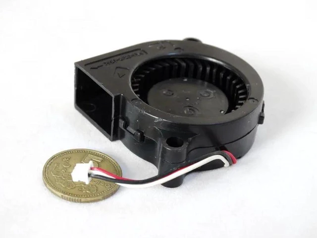 Main image of BM4515-04W-B39 Centrifugal Turbo Blower Fan, 45x15mm 4.5CM DC12V 0.13A Ball Bearing Cooling Fan with Tachometer Gauge Signal, Mini Drum Turbine Replacement Fan for Compact Electronics