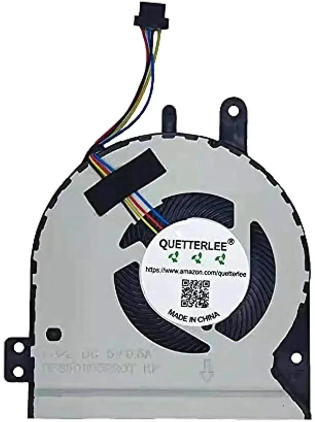 Main image of DFS501105PR0T FJPL Laptop CPU Cooling Fan Replacement, Compatible with X442, X442U, X442UA, X442UQ, X442UR, X442URR, A480U Series Notebook, 5V DC Internal Cooler Fan