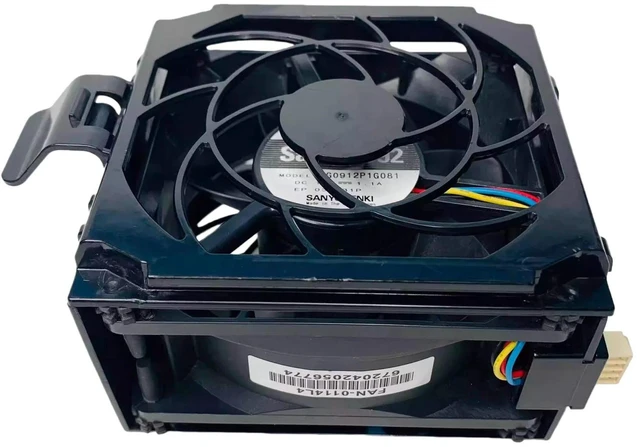 Alt view image 2 of 2 - 109R0612H401 6025 Cooling Fan, 60x60x25mm DC 12V 0.11A 9A0612H401 Replacement 60mm x 25mm Square Case Fan for Industrial Equipment, Server, Electronics Cooling
