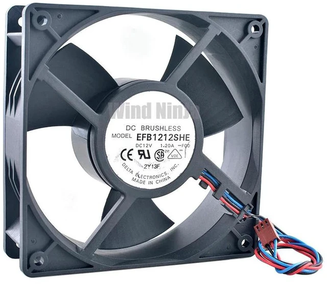 Alt view image 2 of 2 - Replacement 2406RL-04W-S39 Axial Cooling Fan, 60x60x15mm 6CM DC12V 0.074A 6015 Fan, for Laptop, Small Electronic Equipment Heat Dissipation