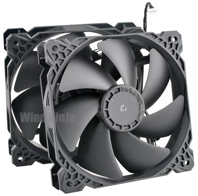 Main image of Replacement MFC0251V1-1E010-S99 Dual Axial Cooling Fan, 120x120x25mm 12cm DC12V Radiator Fan, Computer Hardware Accessory for PC Chassis, Electronic Equipment Heat Dissipation