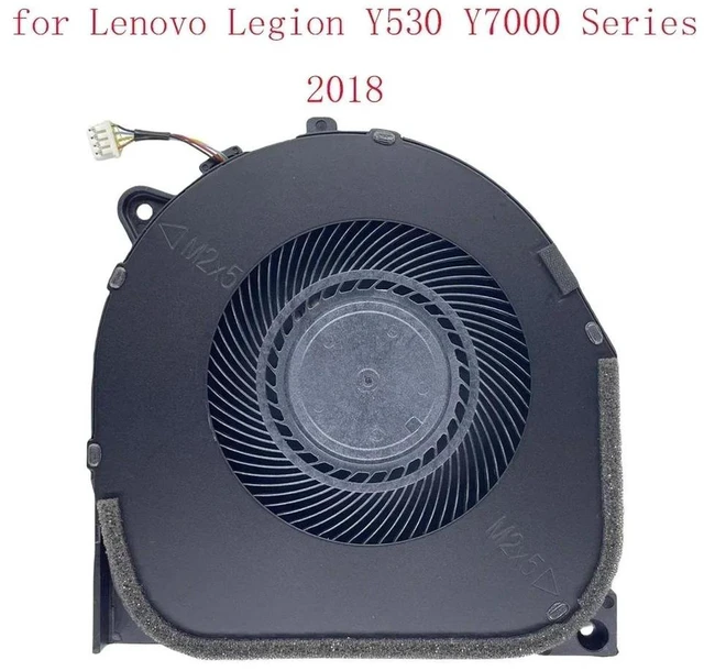 Alt view image 2 of 2 - DC28000DKF Replacement GPU Cooling Fan, 5V 4Pin PWM Blower Fan for Lenovo Legion Y530, Y7000 2018, Y530-15, Y530-15IKB, Y530-15ICH Gaming Notebook Graphics Card Heat Dissipation