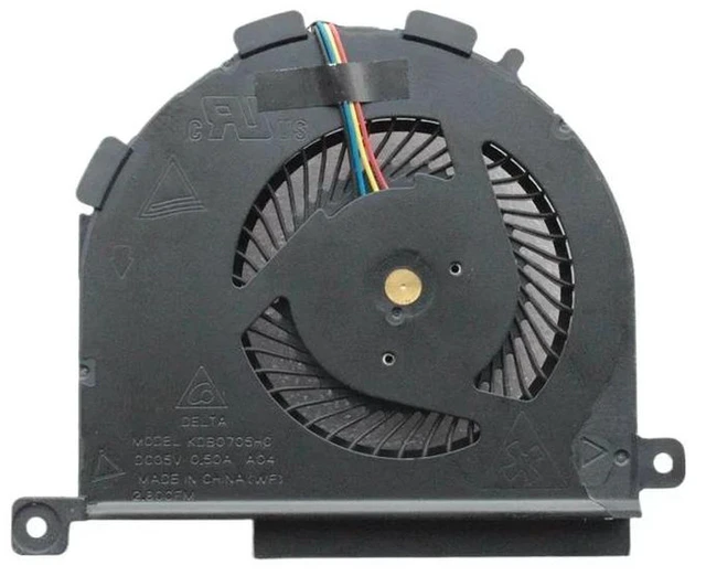 Alt view image 2 of 2 - Laptop CPU Cooling Fan 06YYDG KDB0705HC A04 DC28000EFDL, DC5V 0.50A 2.80CFM Notebook CPU Cooler Replacement Fan for DELL Latitude E5450 UMA Integrated Graphics Laptop CPU Cooling Repair Part