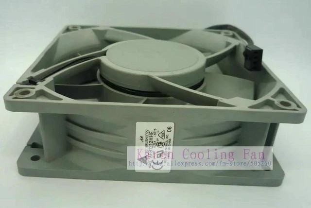 Main image of AFB1212HHE Axial Cooling Fan, 12038 120×120×38mm 12cm Gray Fan DC12V 0.75A 3-Wire Replacement Fan, High Airflow Axial Fan for CPU, Server Cabinet Heat Dissipation Repair Parts