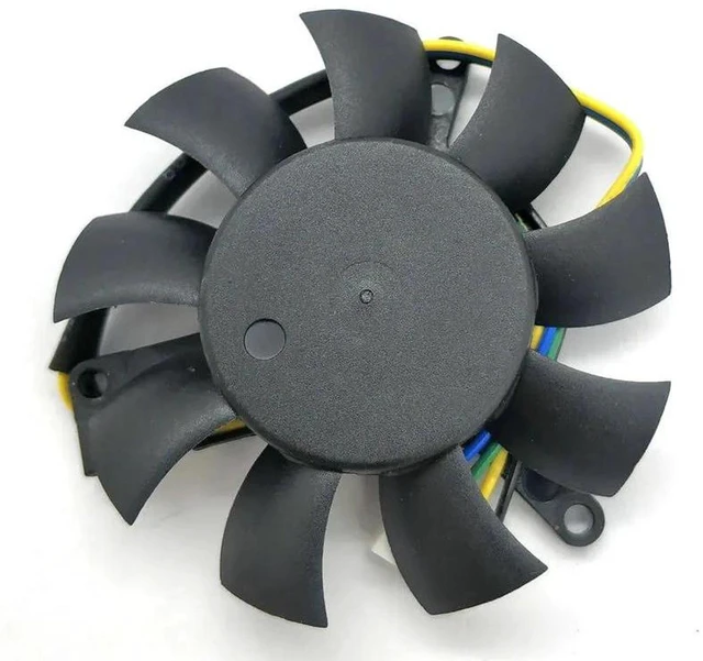 Main image of MGT5012XB-W10 GPU Cooling Fan, DC12V 0.19A 4-Wire PWM Replacement VGA Cooler Fan, 45mm*39mm Mounting Pitch Small Graphics Card Fan Compatible with Quadro K620 Professional Video Card Heat Dissipation