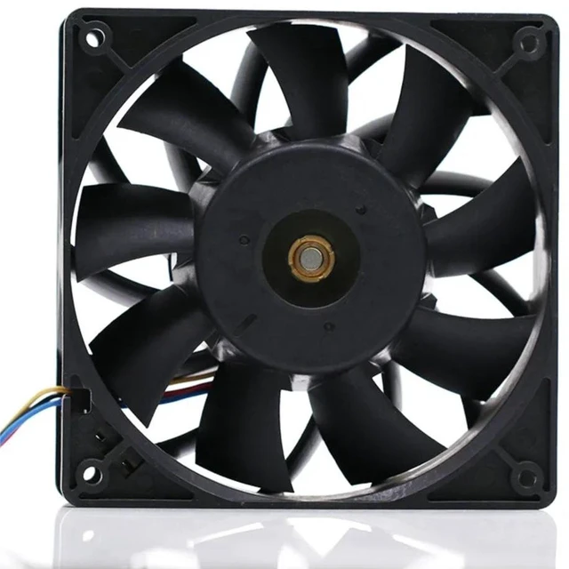 Alt view image 2 of 2 - MGT5012XB-W10 GPU Cooling Fan, DC12V 0.19A 4-Wire PWM Replacement VGA Cooler Fan, 45mm*39mm Mounting Pitch Small Graphics Card Fan Compatible with Quadro K620 Professional Video Card Heat Dissipation