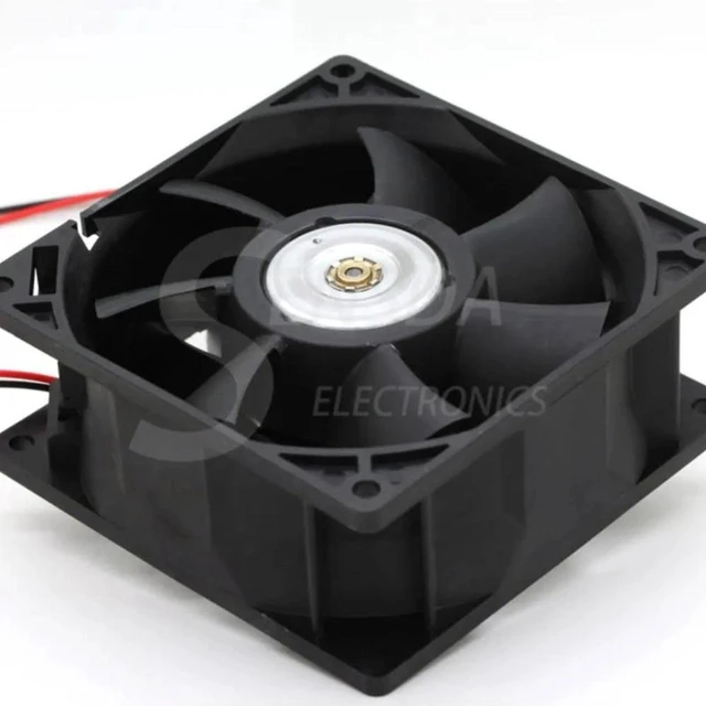 Main image of FFB0924EHE Axial Cooling Fan, 9238 92×92×38mm 92mm DC24V 0.75A 2-Wire High Airflow Replacement Fan, Industrial Cooler for Welding Machine, Inverter, Server Cabinet Heat Dissipation Repair Parts