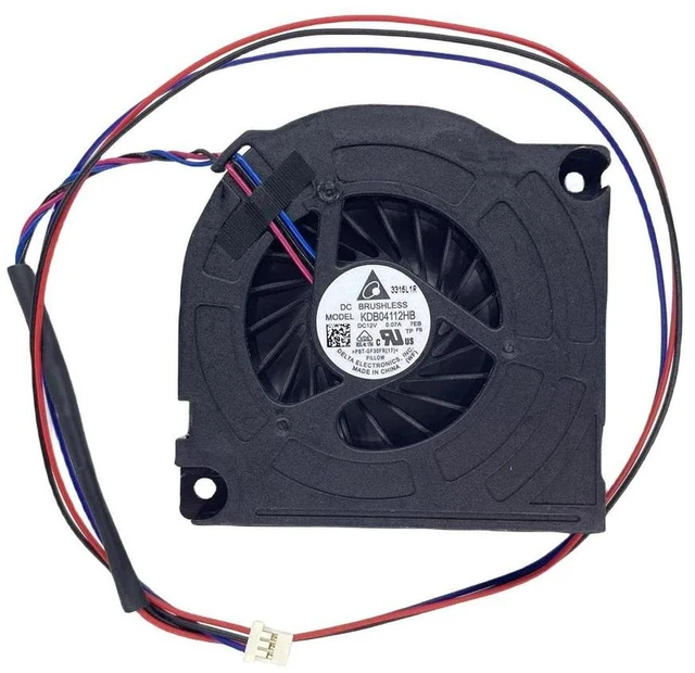 Main image of KDB04112HB TV Cooling Fan, DC12V 0.07A 3-Pin Replacement Cooler Compatible with HU7580, HU8500, HU8550, HU8590, HU8800 Television, 14 Inch Internal Fan Heat Dissipation Repair Parts