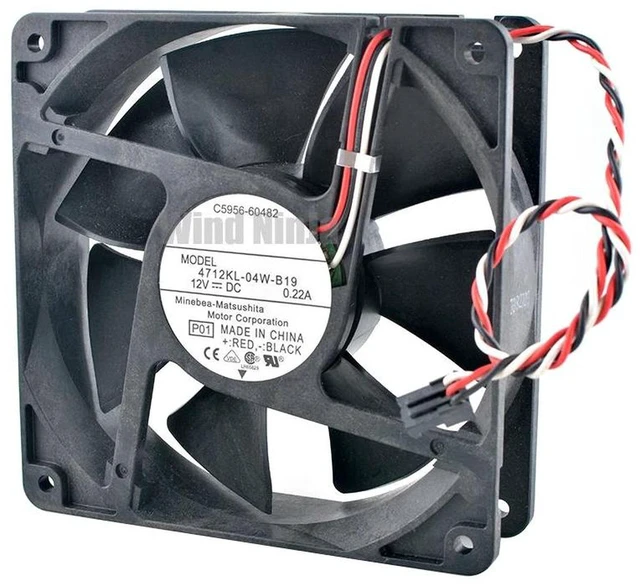 Alt view image 2 of 2 - D06F-12B3S1 02A TYF450LJ04 6025 Blower Cooling Fan, 60×60×25mm 6CM DC12V 0.33A 3.96W 2-Wire Drum Type Replacement Fan for Industrial Equipment Heat Dissipation Repair Parts