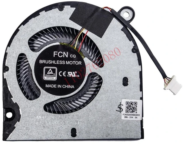 Alt view image 2 of 2 - 92x92x38mm 9038 Cooling Fan 2B09238B48S, DC48V 0.94A 9cm 4-Wire PWM Brushless Replacement Fan, Inverter Industrial Cabinet Heat Dissipation Fan