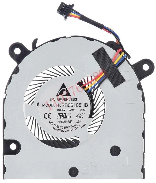 Main image of 1 PCS Laptop Cooling Fan Replacement for Lenovo S540-13, S540-13API 81XC, 13IML,13ARE,13ITL, Pro 13 2020, Part Number 5F10S13901 ND65C19, DC5V Notebook Internal Cooler Fan