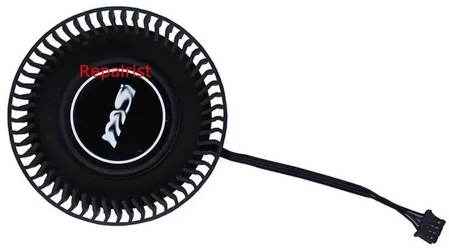 Alt view image 2 of 2 - PLB06625B12HH 65mm Turbo Graphics Card Cooling Fan, VGA GPU Cooler 4-Pin PWM DC12V 1.0A, Replacement Blower Fan Compatible with GTX 980, 980Ti, 1070, 1070Ti, 1080, 1080Ti Founders/Turbo Edition
