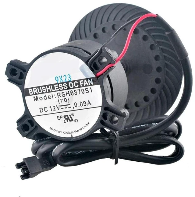 Alt view image 2 of 2 - DFB501012M 5010 Graphics Card Cooling Fan, DC12V 0.8W Dual Ball Bearing 50x50x10mm VGA GPU Replacement Fan, High Reliability Small Fan for Graphics Card and Electronic Equipment Heat Dissipation