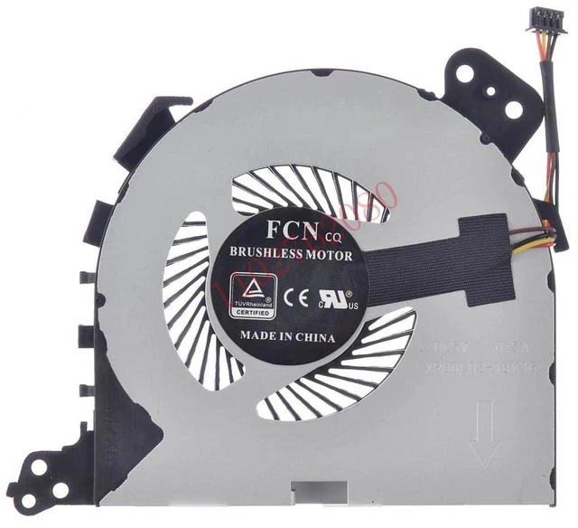 Main image of NS85B10 DFS541105FC0T FJD5 Laptop CPU Cooling Fan Replacement, DC5V 0.5A 4-Pin PWM Notebook Cooler Fan Compatible with Lenovo IdeaPad 320-15,520-15,520-15IKB,330C-15,520-15AST,15IAP,15ISK,171SK,320-14