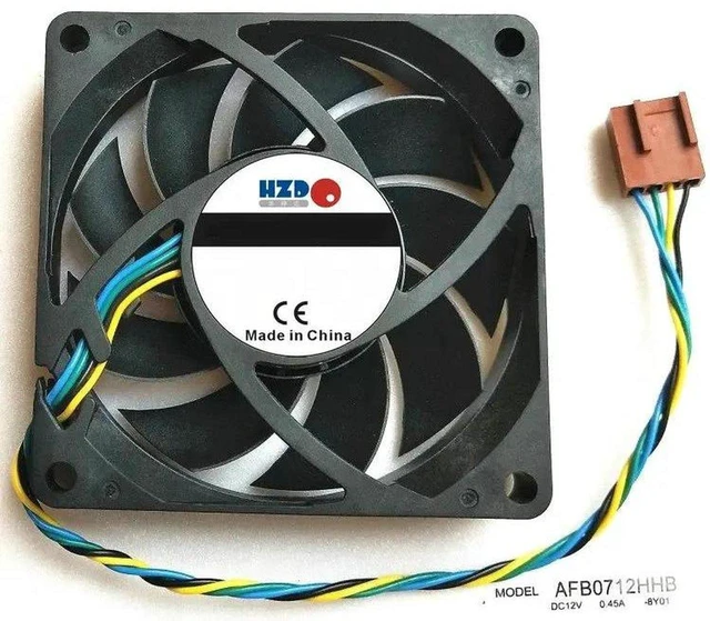 Main image of AFB0712HHB 7015 Axial Cooling Fan, 70×70×15mm 7cm DC12V 0.45A 3-Wire Version, Optional 3 or 4 Wire, Heatsink Replacement Fan for Server, Power Supply, Small Electronic Equipment Heat Dissipation