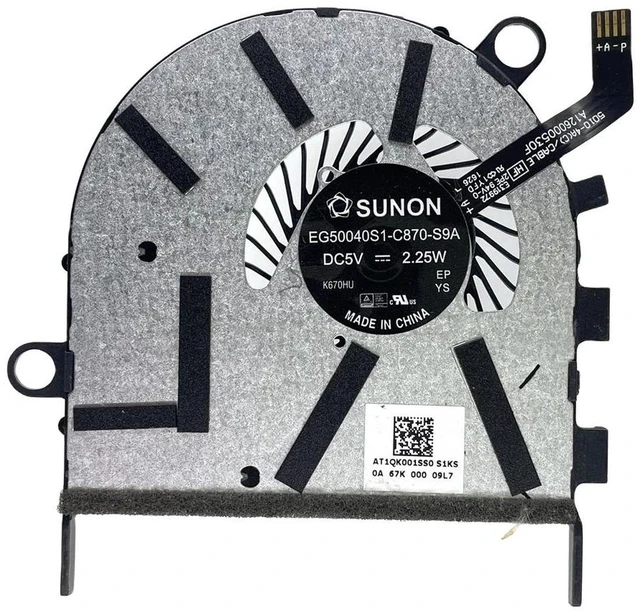 Alt view image 2 of 2 - FD125010EB FD125010HB FD125010MB FD125010LB FD125011LB CPU Cooling Fan, 50*50*10mm 4-Wire PWM Replacement Fan for CPU Cooler, Mini 5010 Brushless DC Fan