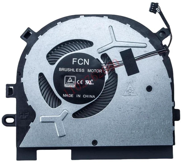 Main image of Replacement Laptop CPU Cooling Fan DFS2001059P0T for Lenovo S340-15API, S340-15IWL, S340-15IIL, S340-15IML, S540-15IWL Series Notebook Internal CPU Cooler Fan