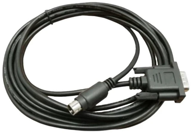 Alt view image 2 of 2 - TK6070-FX Programming Adapter Communication Cable, HMI Touchscreen to PLC Cord for Connecting TK6070 Series HMI and FX Series PLC, Industrial RS485 Data Transfer Cable for Automation Control Panel