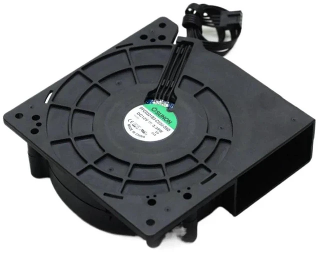 Alt view image 2 of 2 - PFC0321B3-C03U-S9D 12032 Centrifugal Blower Fan, 120mm 12cm DC12V 3.39W 4-Pin PWM Turbine Cooling Fan, Replacement Sunon Turbo Blower for Projector, Chassis & CPU Heatsink Heat Dissipation