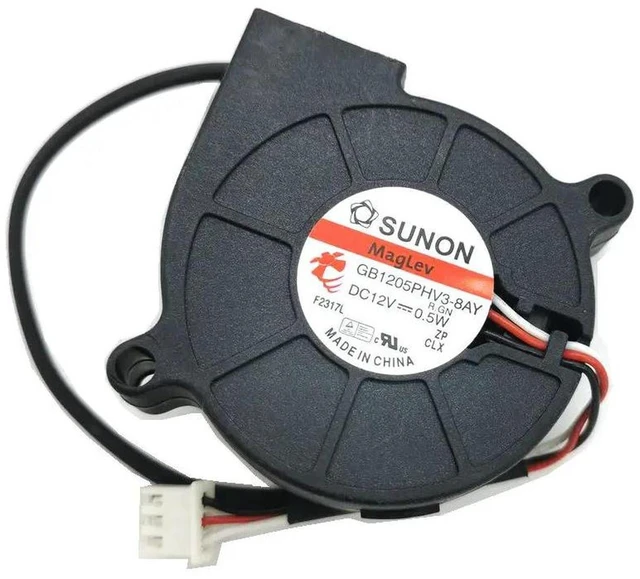 Main image of GB1205PHV3-8AY R.GN 50x50x15MM 5CM Centrifugal Drum Blade Cooling Fan, DC 0.5W Small Blower Fan, Mini Turbo Centrifugal Fan for Electronic Equipment, Instrument Heat Dissipation Replacement Fan