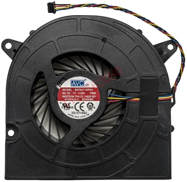 Alt view image 2 of 2 - 00PC723 FRU CPU Cooling Fan Replacement for IdeaCentre AIO All-in-one PC 300-22, 300-22ISU, 300-23ISU, 300-23ACL, AIO Internal CPU Cooler Fan, All-in-One Computer Heat Dissipation Repair Spare Part