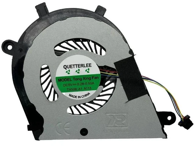 Alt view image 2 of 2 - Laptop CPU Cooling Fan Replacement for Inspiron 13 7370, 13 7373, 7380, I7373-5558GRY-PUS Series Notebook, Internal CPU Cooler Fan, Notebook Heat Dissipation Repair Spare Part