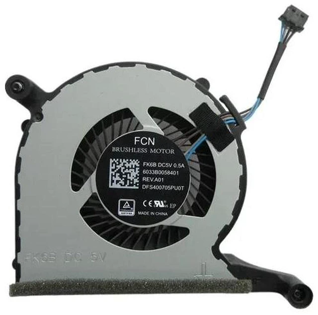 Main image of Cooling Fan HSN-IX01 FK6B DC5V 0.5A, Part 6033B0058401 DFS400705PU0T, Replacement Blower Fan Compatible with G2 G4 120W 230W 280W Docking Station, Internal Heat Dissipation Repair Spare Part