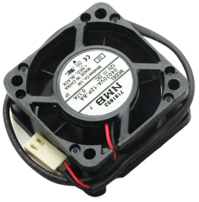 Alt view image 2 of 2 - FD7010H12S GPU Cooling Fan Set, 5-Pin Intelligent Thermostat Video Card Fan DC12V, Replacement Graphics Card Cooler for GTX1060 GTX1050Ti GTX1050 GTX960 GTX950 RX560, Gaming GPU Heat Dissipation Repai