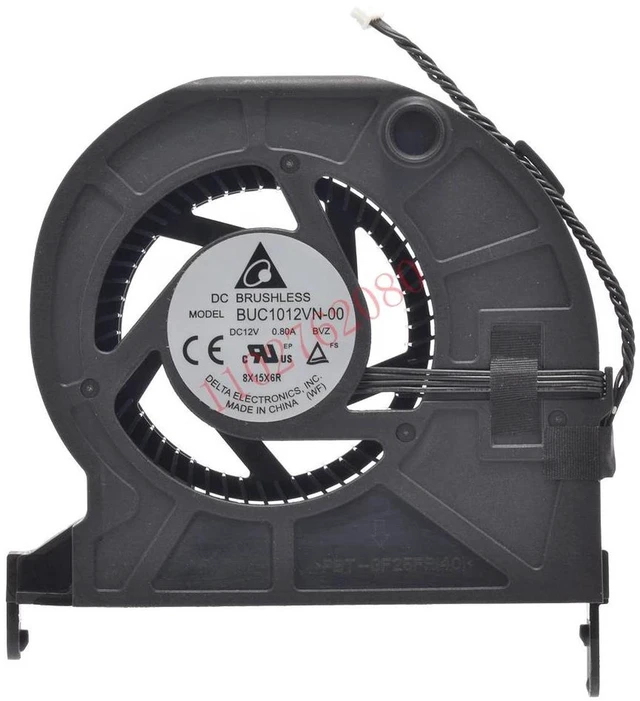 Alt view image 2 of 2 - FD128015EB 8015 Laptop Cooling Fan, 80x80x15MM DC12V 0.46A Dual-Wire Axial Fan, Notebook Chip Heat Dissipation Replacement Small Fan for Compact Electronic Equipment