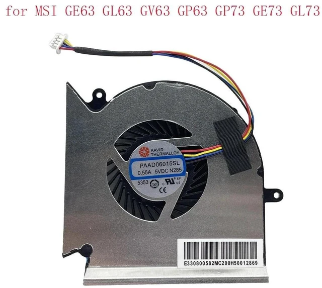 Alt view image 2 of 2 - FD128015MB 8015 Laptop Cooling Fan, 80x80x15MM DC12V 0.46A Dual-Wire Axial Fan, Notebook Chip Heat Dissipation Replacement Small Fan for Compact Electronic Equipment