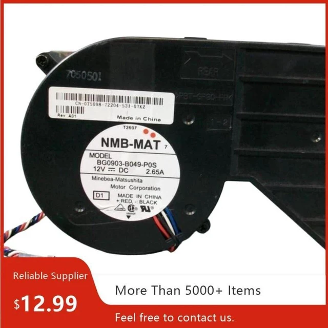 Main image of BG0903-B049-P0S-D1 High Power Server Cooling Fan DC12V 2.65A 31.8W, 138x93x33mm 4-Pin PWM Fan, Replacement Server Fan for GX280 DIM8300, High Airflow Cabinet Heat Dissipation Spare Part