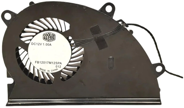 Alt view image 2 of 2 - FB12017M12SPA Ultra-Thin CPU Cooling Fan DC12V 1.0A, 1.25in Small 4in Fan with 27cm Cable, 4-Pin PWM Replacement Cooler for NUC12 Mini PC Internal Heat Dissipation Repair Spare Part