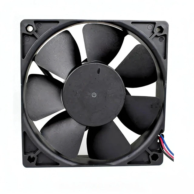Main image of 12025 12cm Cooling Fan P1225Y48BPLB5H, DC 48V 0.28A 3-Wire Axial Fan 120*120*25MM, High Airflow Industrial Cabinet Chassis Cooler Replacement Fan for Server & Industrial Equipment