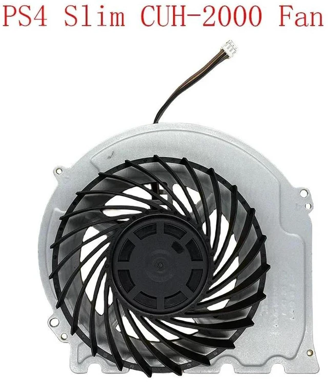 Main image of Internal Cooling Fan Replacement for PS4 Slim CUH-2000, Model KSB0912HD DC 12V Quiet Cooler Fan, Original Spec Video Game Console Fan for PS4 Slim CUH2000 Series Repair Parts