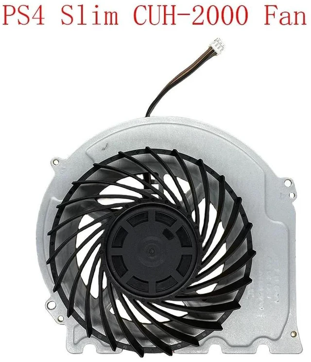 Alt view image 2 of 2 - Internal Cooling Fan Replacement for PS4 Slim CUH-2000, Model KSB0912HD DC 12V Quiet Cooler Fan, Original Spec Video Game Console Fan for PS4 Slim CUH2000 Series Repair Parts