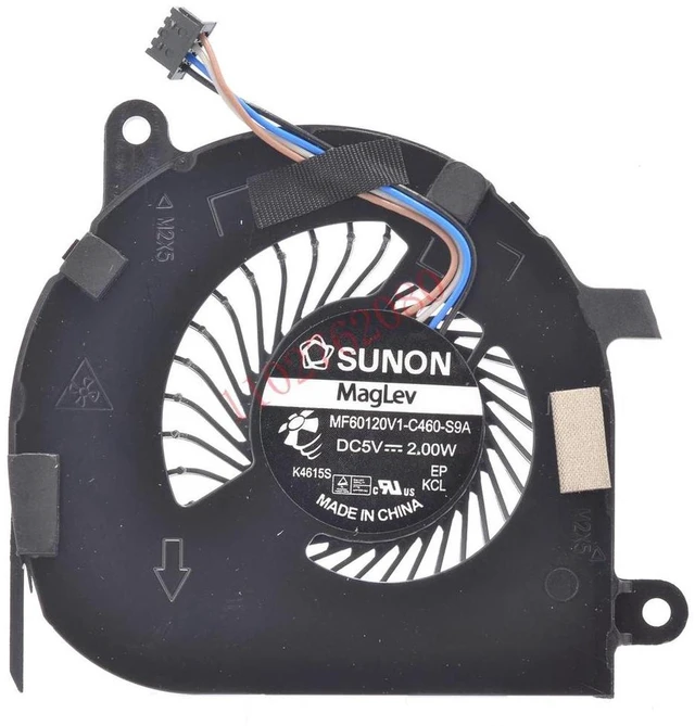 Main image of EG50040S1-C610-S9A Laptop CPU Cooling Fan, Replacement Notebook Internal Cooler for Dell Latitude E7470 P61G, 4-Pin PWM Radiator Fan, Quiet CPU Fan Repair Replacement Part