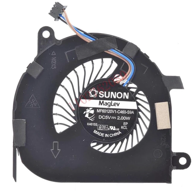 Alt view image 2 of 2 - EG50040S1-C610-S9A Laptop CPU Cooling Fan, Replacement Notebook Internal Cooler for Dell Latitude E7470 P61G, 4-Pin PWM Radiator Fan, Quiet CPU Fan Repair Replacement Part