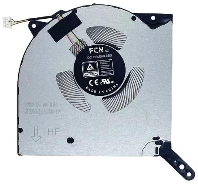 Alt view image 2 of 2 - DFSAL12E064860 Laptop CPU Cooling Fan Replacement for Lenovo Legion R9000K, Y9000K 7-16ACHg6 82N6 2021 Series Gaming Notebook, 10V 0.8A 4-Pin PWM Internal CPU Radiator Repair Fan