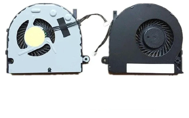 Alt view image 2 of 2 - Laptop CPU Cooling Fan Replacement for Multiple Notebook Models B40-30, B40-45, B40-70, B40-80, B41-35, B41-30, B41-80, B50-30, B50-45, B50-70, B50-80, B51-35, DC5V 4-Pin PWM Internal CPU Radiator