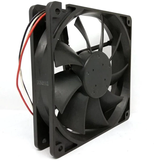 Main image of 120mm 12025 Axial Cooling Fan 4710KL-04W-B59-M01, 120*120*25mm DC12V 0.72A 12cm Replacement Fan for Server, Power Supply, Industrial Cabinet Heat Dissipation