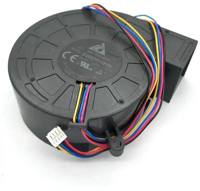 Main image of 8028 Centrifugal Blower Projector Cooling Fan BSB0812HN -DC17, 80x80x28mm DC12V 0.6A 4-Wire Replacement Turbine Fan for Projector Heat Dissipation, Small Electronic Equipment