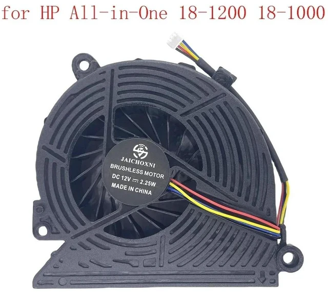 Alt view image 2 of 2 - All-in-One PC CPU Cooling Fan 6033B0026501 739393-001 for HP 18-1200,18-1000,23 AiO, Lugo, Arch Amber Series AIO Desktops, Replacement Internal AIO CPU Cooler Fan