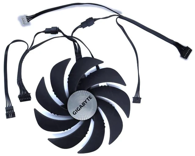 Alt view image 2 of 2 - 40x40x20mm 4020 Axial Cooling Fan KDE1204PKV3, DC12V 0.6W 2-Pin Dual Wire 4cm Square Replacement Fan for Mini PC, Small Power Supply, Embedded Industrial Board Internal Heat Dissipation