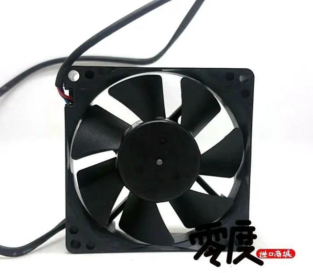 Main image of 80x80x25mm 8025 Axial Cooling Fan D08A-12TS18, DC12V 0.55A 8cm 3-Wire Square Replacement Fan, Desktop Computer Chassis Heatsink Fan for PC Case, Power Supply, Embedded Electronic Cooling