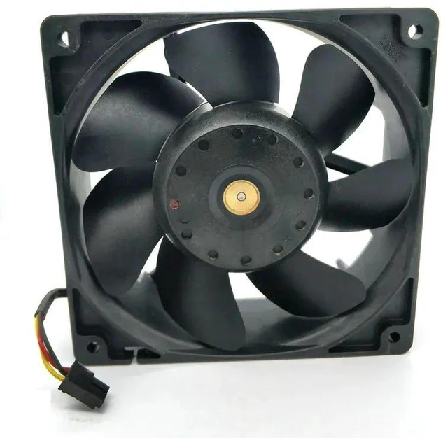 Main image of 120x120x38mm 12038 Axial Cooling Fan 9G1212G1011 / 9G1212G1031, DC12V 0.98A 12CM High Speed Square Fan, Replacement Fan for Server Chassis, Industrial Cabinet, Heatsink Heat Dissipation