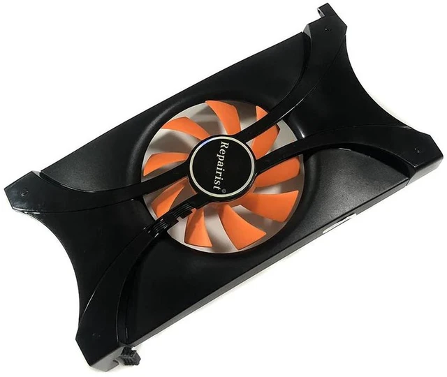 Alt view image 2 of 2 - Graphics Card Cooling Fan PLA08015S/B12HH GA82S2U, Replacement VGA Cooler Fan for Gainward GTS450, GTX550Ti Graphics Cards, Can Replace RDD8015B1, GPU Heat Dissipation Repair Spare Part